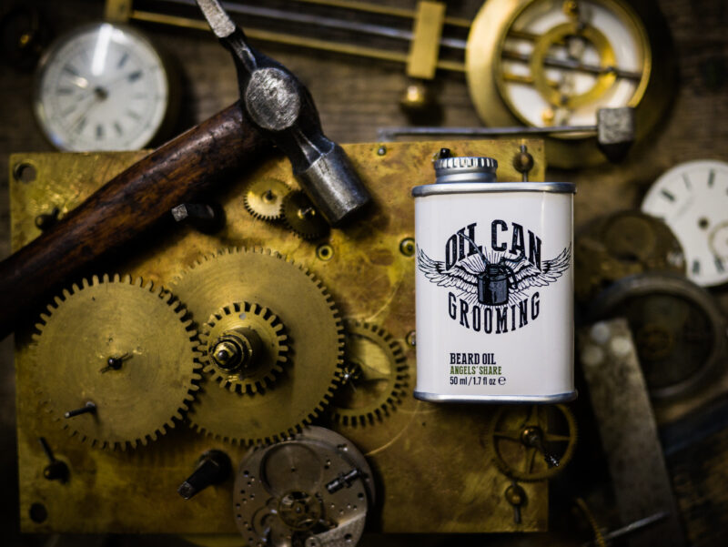 Oil Can Grooming Angels Share Beard Oil Clockmakers